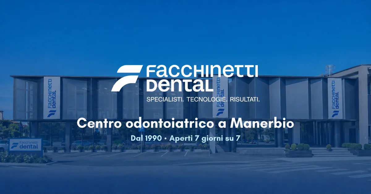Facchinetti Dental, centro odontoiatrico a Manerbio dal 1990, aperto 7 giorni su 7